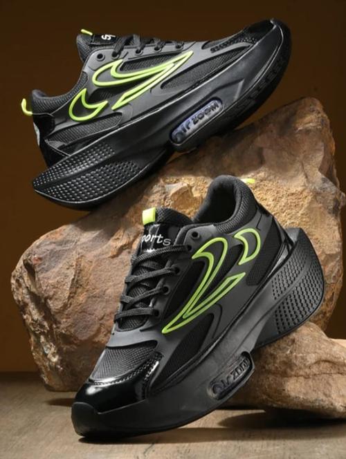 men black lace up sport shoe - 22520914 - Very Small Image - 1