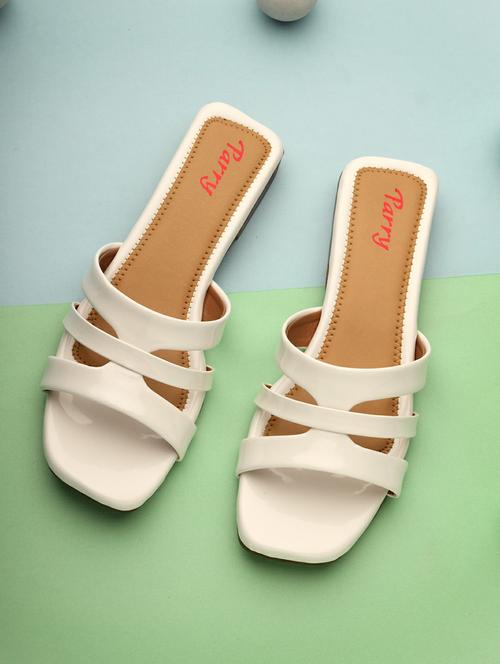 women white slip on sandal - 22543084 - Very Small Image - 1