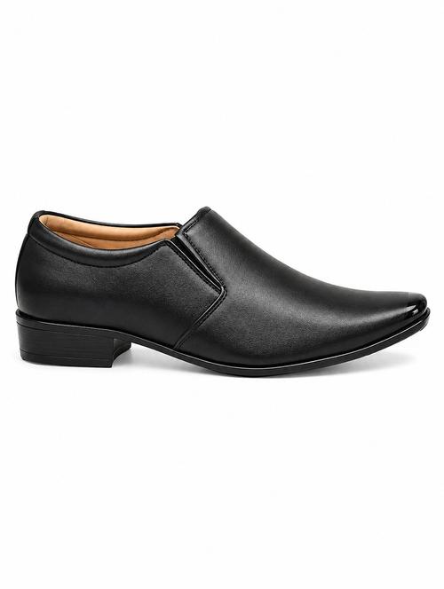Men Solid Slip On Formal Shoes - 22564781 - Very Small Image - 1