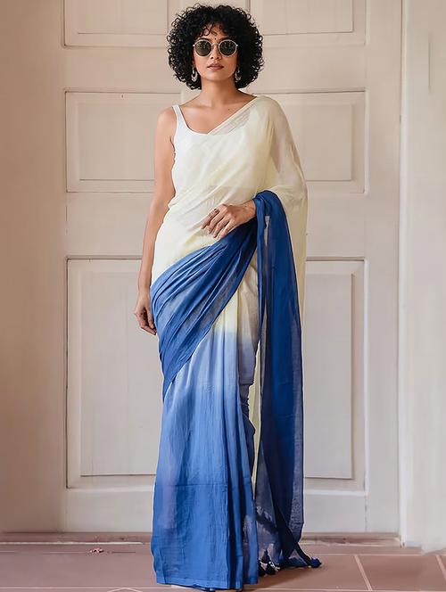 Women Printed Casual Wear Saree - 22566515 - Very Small Image - 1