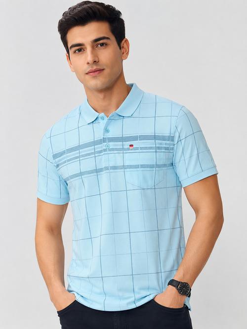 men printed short sleeves polo t-shirt - 22572625 - Very Small Image - 1