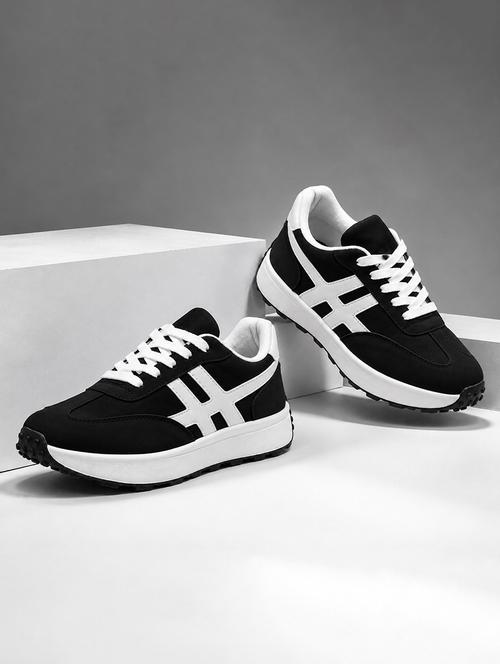 men solid lace up sneaker - 22618570 - Very Small Image - 1