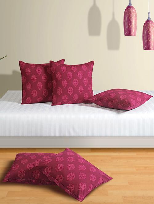 Block Print Cushion Cover - 22642 - Very Small Image - 1