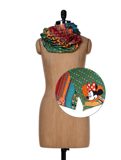 Green Trendy Muffler - 25902 - Very Small Image - 1