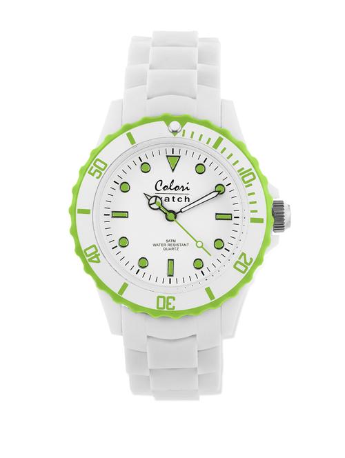 parrot green & white watch - 28484 - Very Small Image - 1