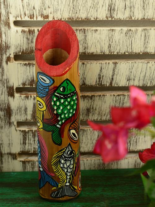 vase with fish painting - 28776 - Very Small Image - 1