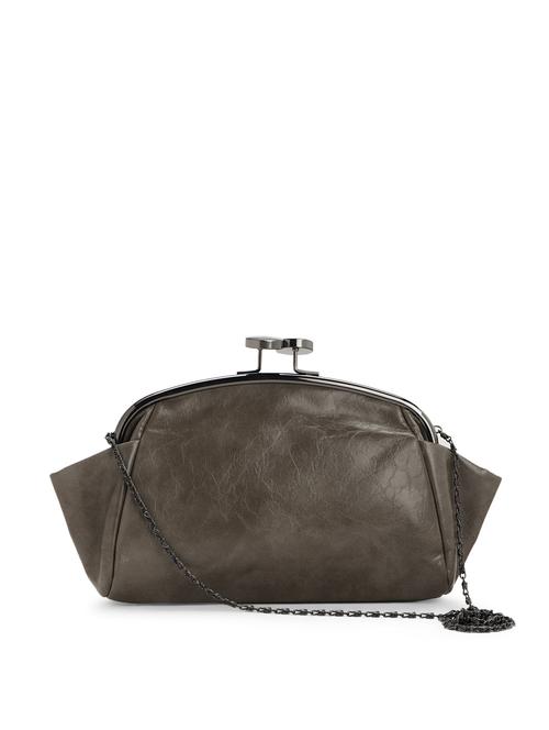 elegant grey clutch - 32597 - Very Small Image - 1
