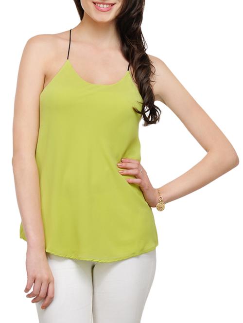 trendy lime green string top - 32994 - Very Small Image - 1