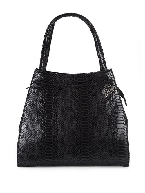 april- textured black handbag - 33875 - Very Small Image - 1