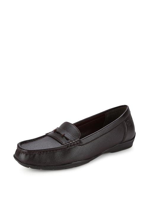 Chocolate Brown Loafers - 33919 - Very Small Image - 1