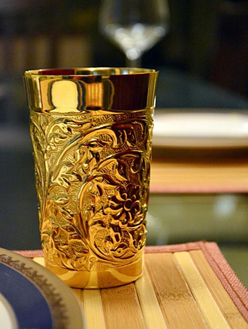 gold plated glass - 35163 - Very Small Image - 1