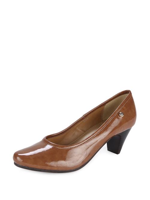 Brown slip on Pumps - 35499 - Very Small Image - 1