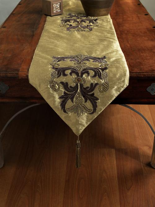 Gold Table Runner - 3693 - Very Small Image - 1