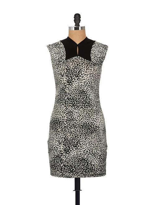 grey printed bodycon - 41481 - Very Small Image - 1
