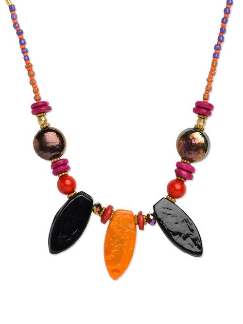 bright beaded necklace - 41990 - Very Small Image - 1