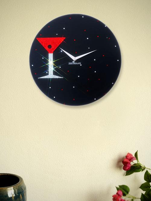 raise a toast wall clock - 43189 - Very Small Image - 1