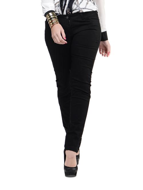 Classic Black Pants With A Zipper - 43485 - Very Small Image - 1