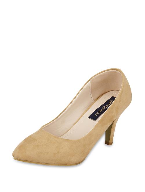 monochrome beige pumps - 43717 - Very Small Image - 1