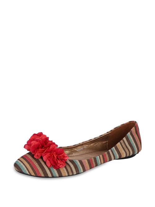 candy striped ballerinas - 44030 - Very Small Image - 1