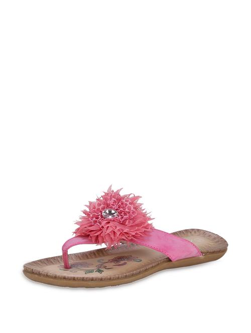 pink sandals with a crystal stud - 44048 - Very Small Image - 1