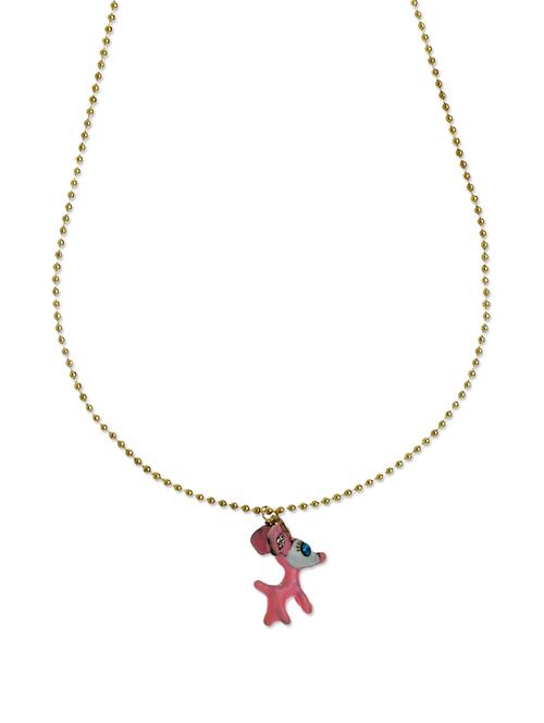 pink poodle necklace - 44634 - Very Small Image - 1