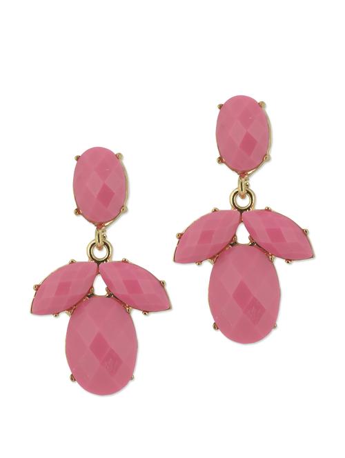 chic pink earrings - 45365 - Very Small Image - 1