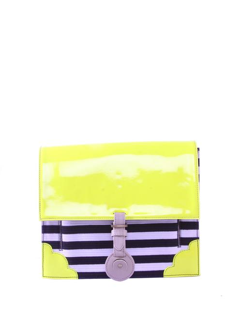 yellow patent sling bag - 47826 - Very Small Image - 1