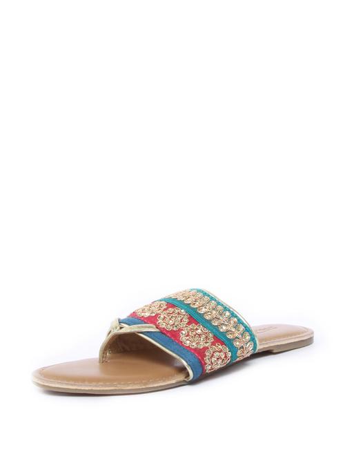 Gota Work Colorful Flats - 47867 - Very Small Image - 1
