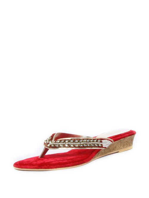 pearl lace low wedges - 47874 - Very Small Image - 1