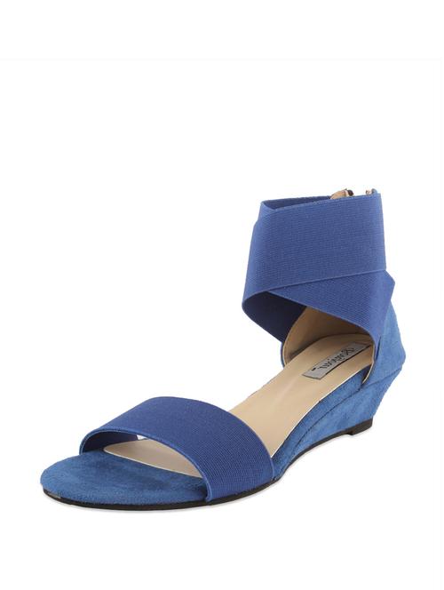 Zippered Blue Sandals - 49111 - Very Small Image - 1