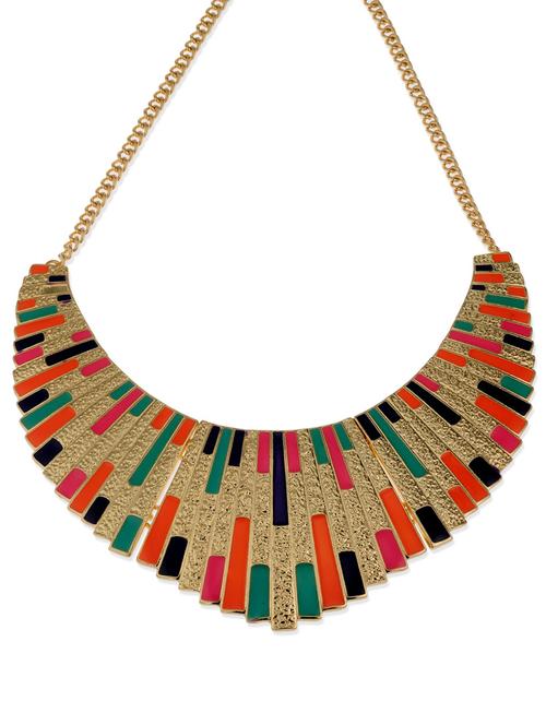 bohemian chic neckpiece - 49602 - Very Small Image - 1