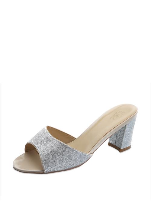 glittering silver heels - 50978 - Very Small Image - 1