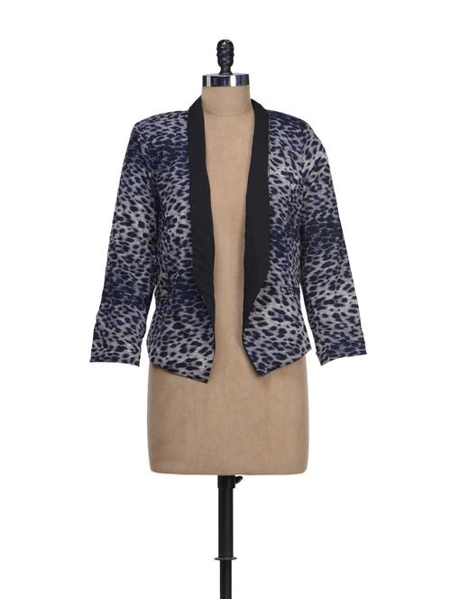 leopard print blazer - 51034 - Very Small Image - 1