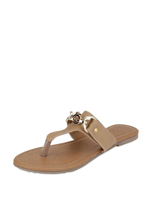 stylish beige sandals - 51280 - Very Small Image - 1