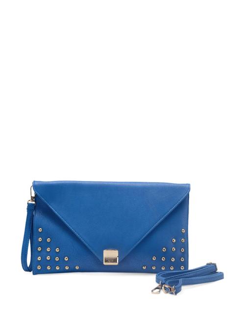 Cobalt Blue Studded Clutch - 52423 - Very Small Image - 1