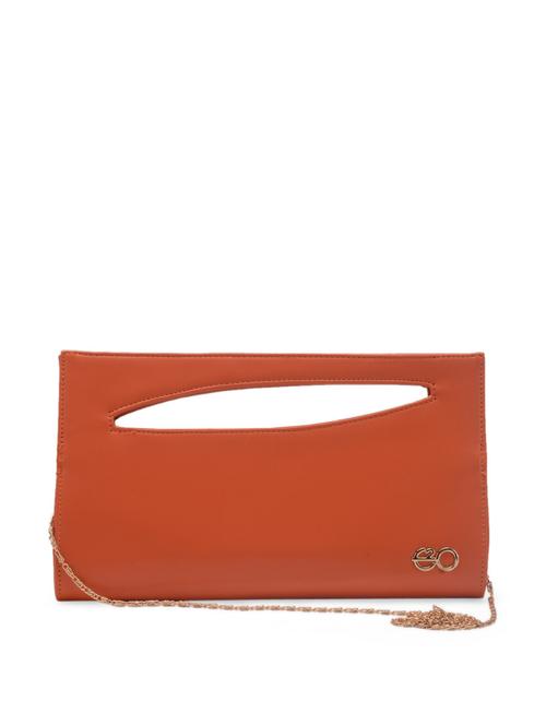 Chic Zesty Orange Clutch - 52439 - Very Small Image - 1