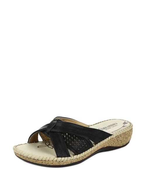 simple black slippers - 52463 - Very Small Image - 1