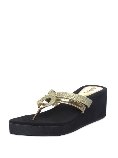 Elegant Black & Gold Platforms - 52563 - Very Small Image - 1