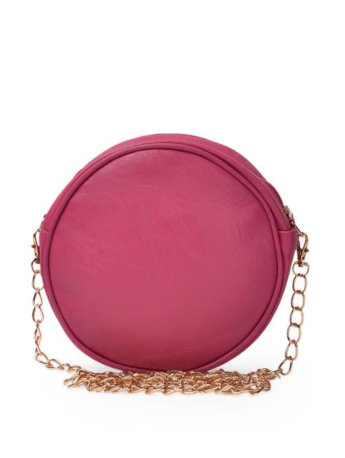 candy pink round sling bag - 54620 - Very Small Image - 1