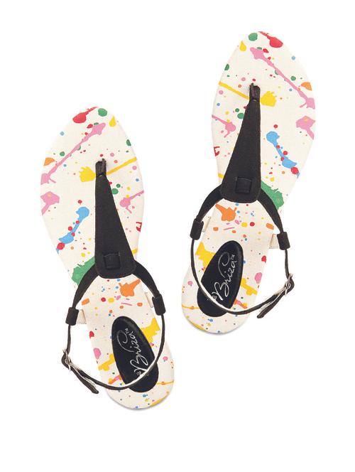 black back strap sandal - 55175 - Very Small Image - 1