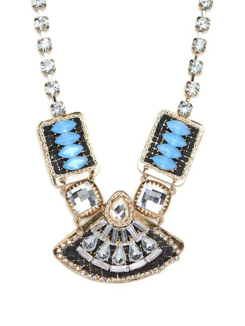 sparkling statement neckpiece - 56272 - Very Small Image - 1
