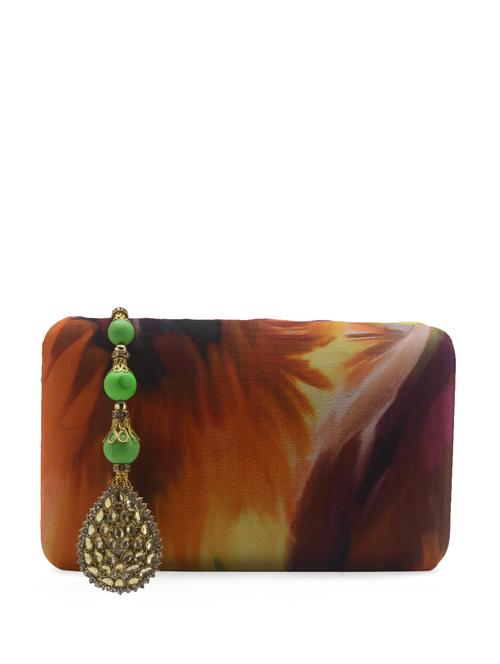 Abstract Print Clutch - 56560 - Very Small Image - 1
