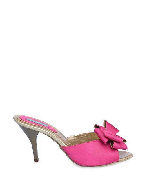 funky pink heels with bow - 56835 - Very Small Image - 1