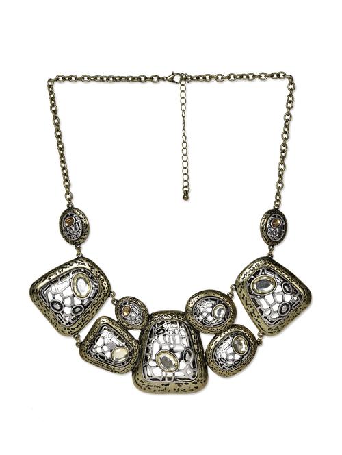 Statement Gold Necklace - 56880 - Very Small Image - 1