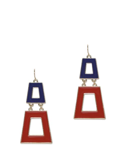 Chic Geometric Earrings - 56926 - Very Small Image - 1