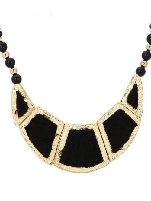 Black Choker Necklace - 57433 - Very Small Image - 1