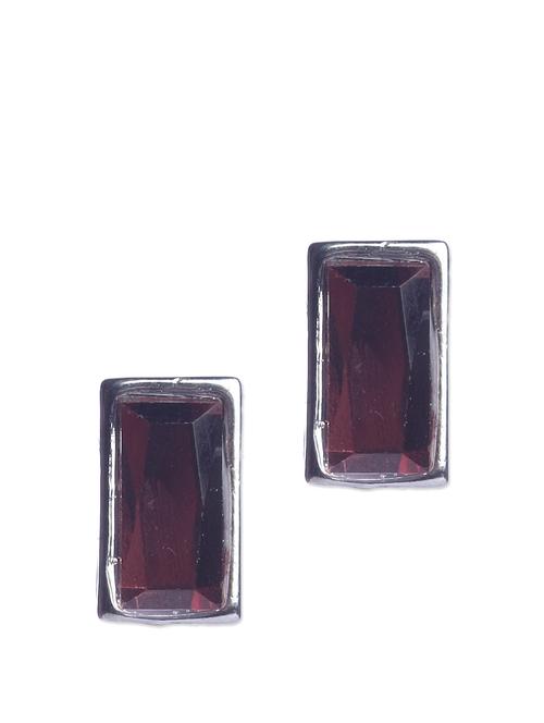Rectangular Shaped Earrings - 58727 - Very Small Image - 1