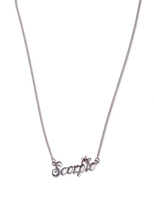 Scorpio Sun Sign Pendant - 58846 - Very Small Image - 1
