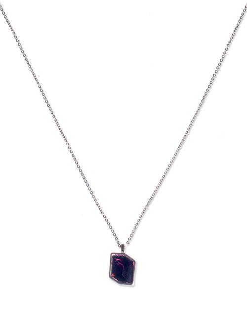 Amethyst Statement Necklace - 58862 - Very Small Image - 1