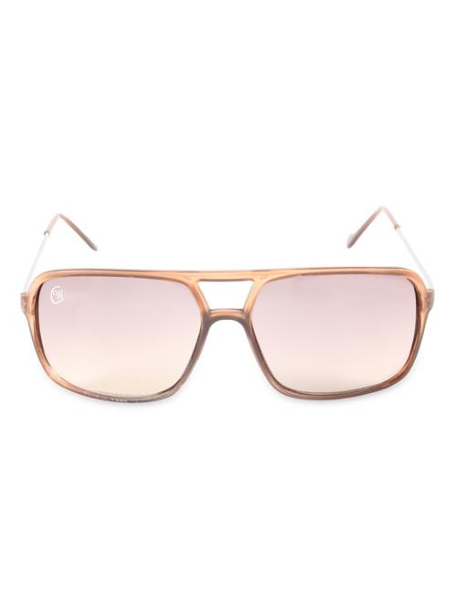 brown rectangular sunglasses - 60658 - Very Small Image - 1